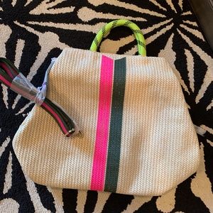 Stella & Dot Gamechanger Straw Tote